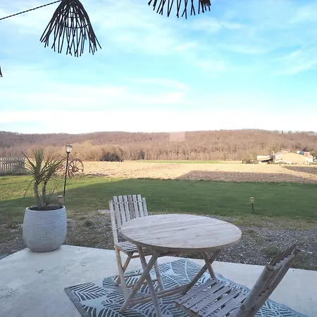 La Maisonnette Calme & Nature Avec Terrasse Vue Campagne * Sarrouilles